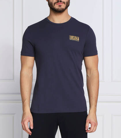 футболка EA7 - темно-синий(6LPT15 PJ5AZ)