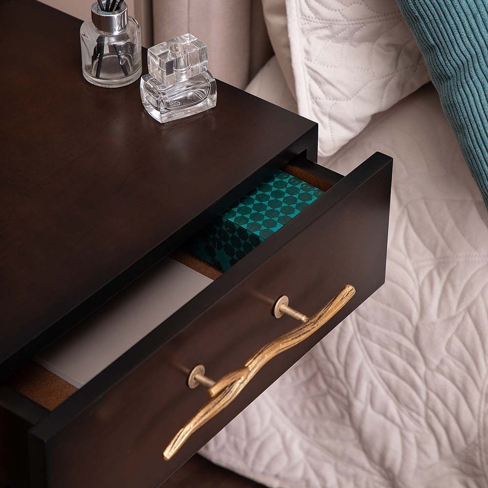 Тумба прикроватная Ин Блум подвесная Каштан