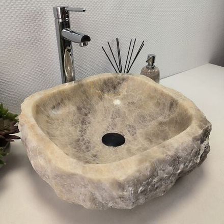 Раковина из оникса Erozy Grey EO-62174 45*43*15 0093