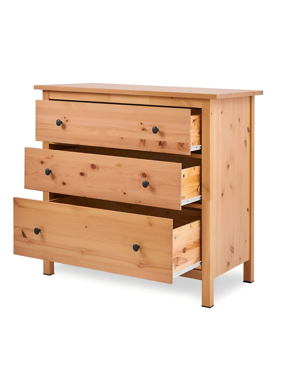 IKEA Комод КЫМОР 3 ящика, HEMNES 108*95*50, белый, КЫМОР (Хемнес ИКЕА)