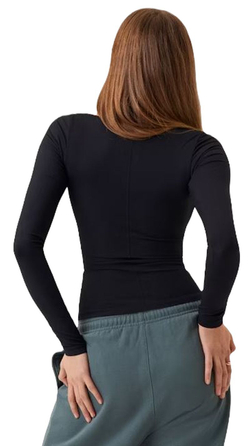 Женская теннисная футболка (dł. Рукава) Björn Borg Studio Ballerina - черный