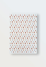 Плед вязаный (деревья) 90×130 см