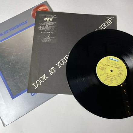 Винтажная виниловая пластинка LP Uriah Heep Look At Yourself (Japan 1977) (No Obi) Tears In My Eyes