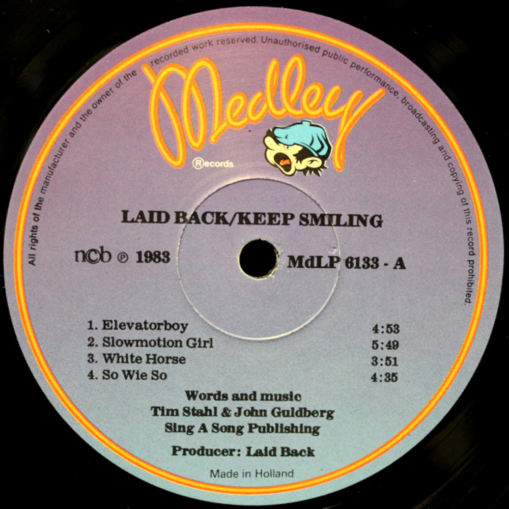 Laid Back / ...Keep Smiling (LP)