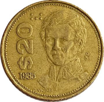 20 песо 1985 Мексика