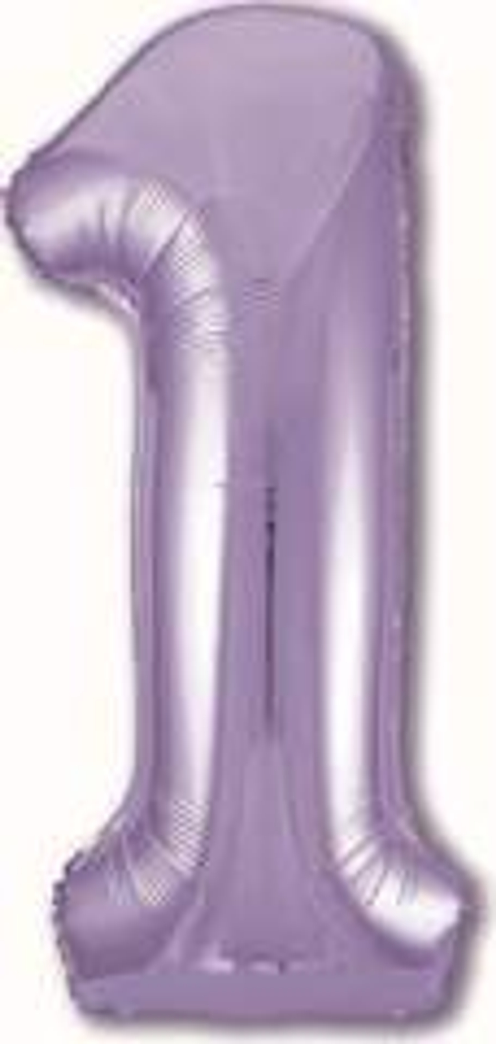 Р Цифра 1 Slim Сиреневый (40''/102 см)