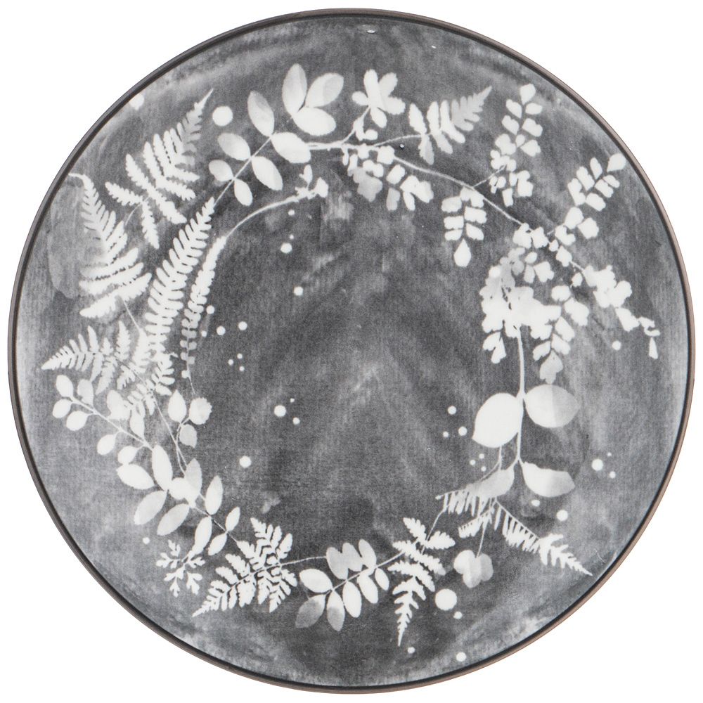 ТАРЕЛКА ЗАКУСОЧНАЯ LEFARD "FOREST TALE" GREY 20,5 СМ (КОР=24ШТ.)