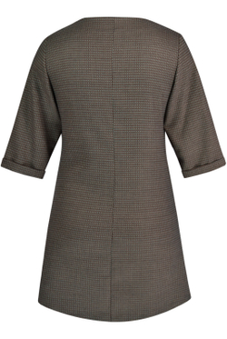 Платье-туника 1054Ла, Бирюз.круг #297БКр211054Ла