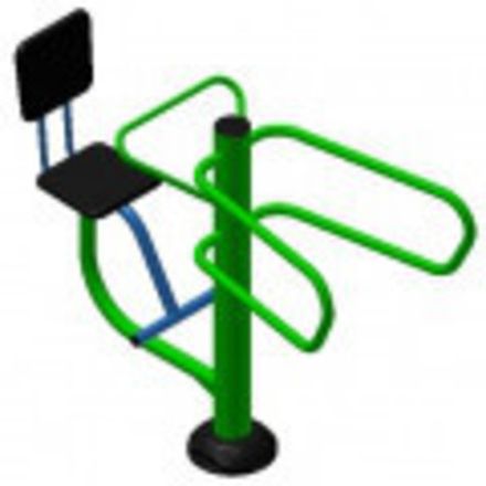 Уличный тренажер взрослый ТС 109-2 Твистер +Брусья