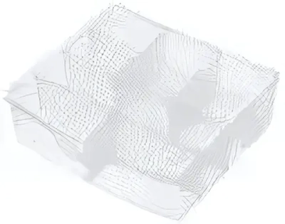 Органайзер для хранения мелочей прозрачный «Neptune», 17*16*5.2см