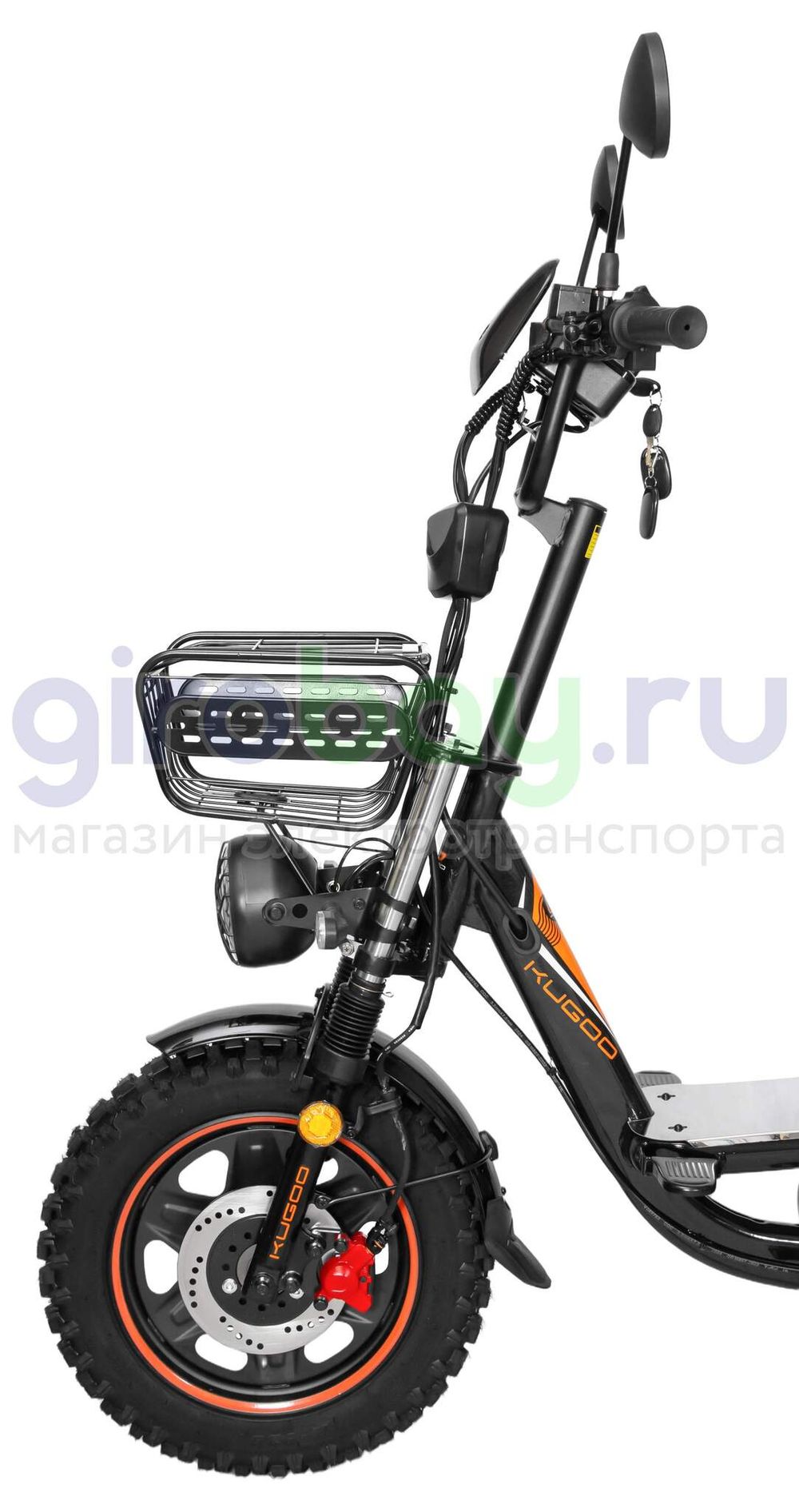 Электровелосипед Kugoo Kirin V3 PRO PLUS (60V/28.6Ah) внедорожная резина фото №15