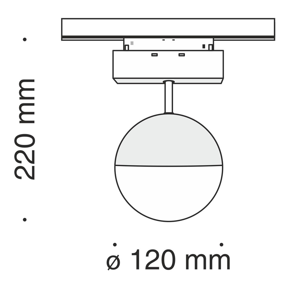 Трековый светильник Maytoni Technical TR017-2-10W3K-B
