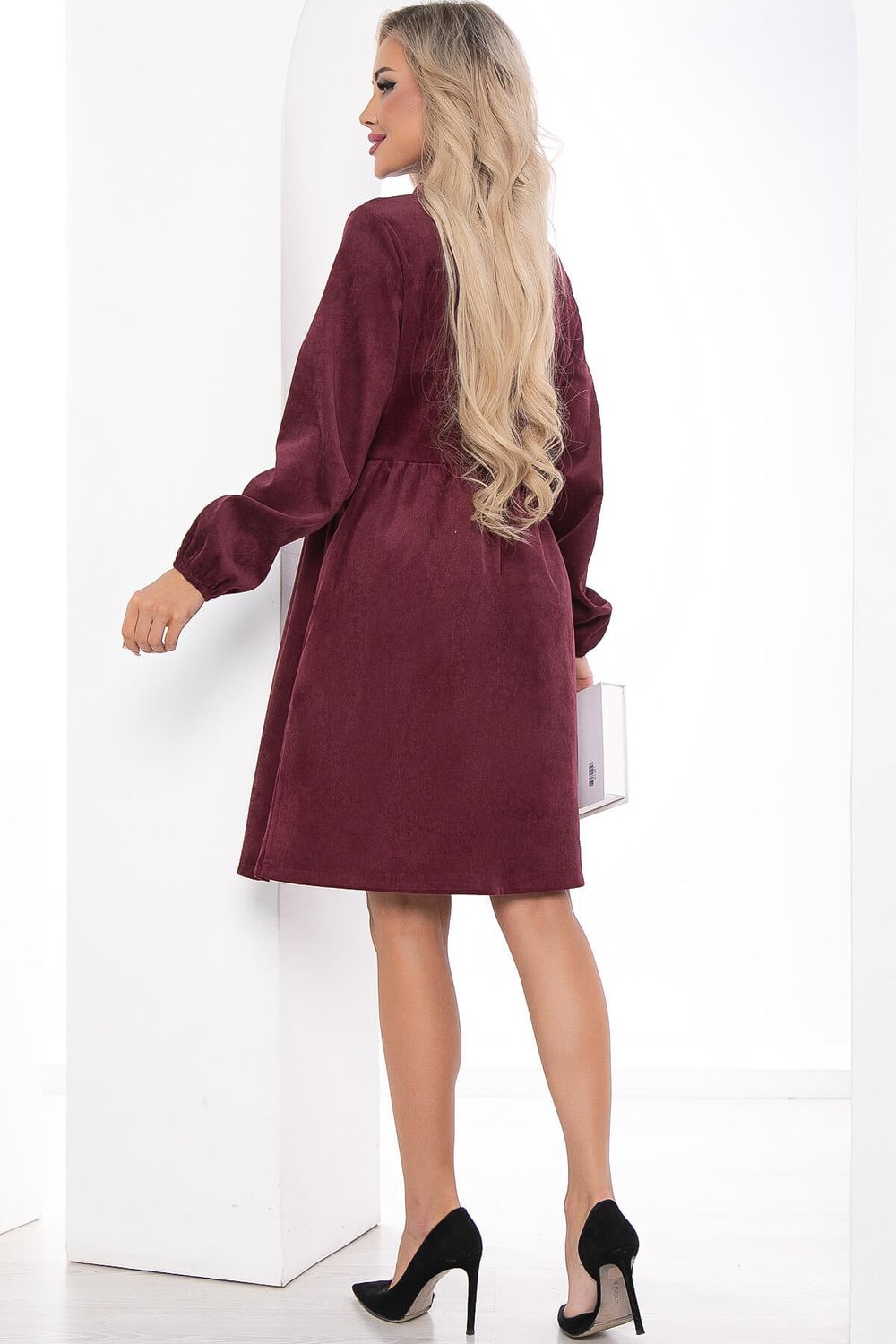 Платье "Андреа" (бордо) П8295 LT Collection