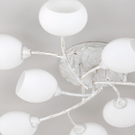 Citilux Флорида CL148190 Люстра потолочная Белая с патиной