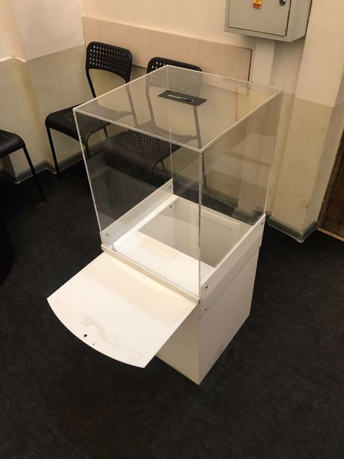 Короб двойной для сбора пожертвований