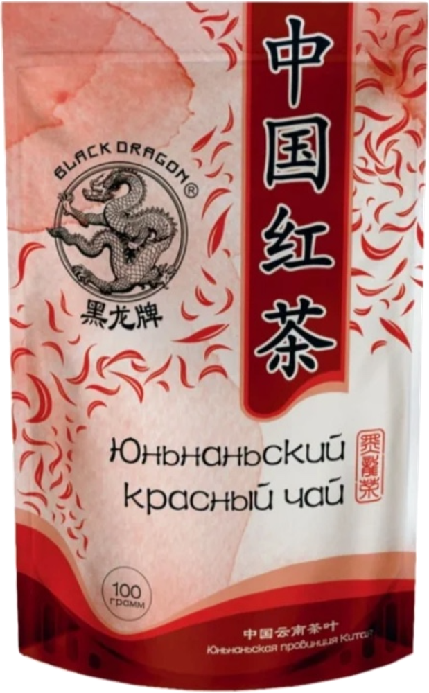 Чай красный Black dragon Юньнаньский 100 г