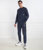 Худи EA7 - темно-синий(3DPM56 PJEQZ)