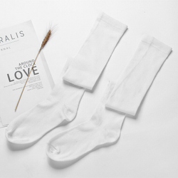 Чулки белые