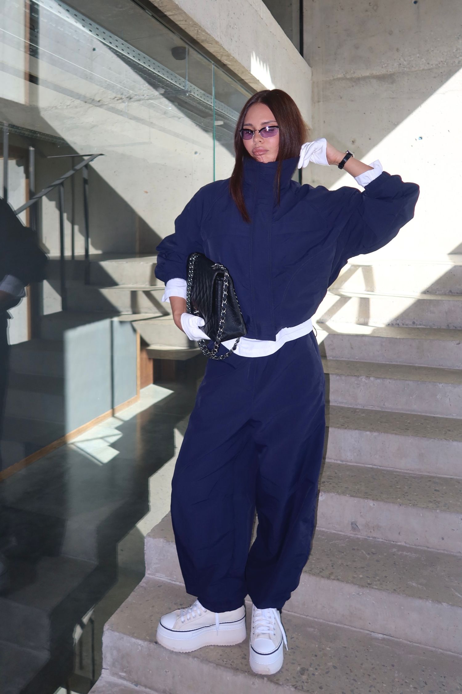 брюки rain, navy blue