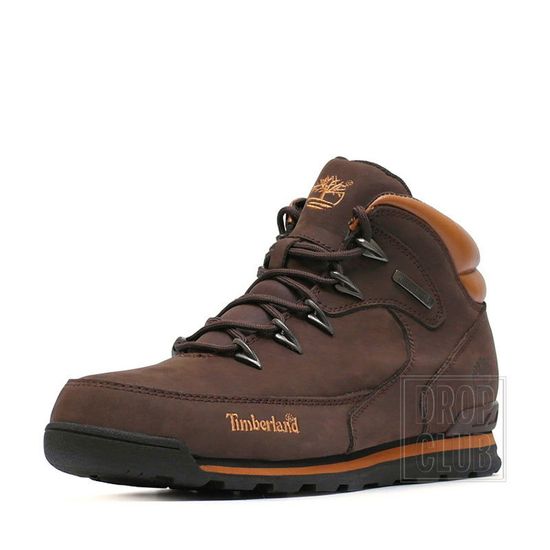 Полуботинки Timberland Euro Sprint 2 Brown с мехом