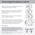 Сиденье д/унитаза  WAVE W-S-2pp полипропилен БЕЛЫЙ глянец (Бореаль,Сенатор) 08