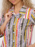 433 Халат "Полоса/слова" SveTekst (Акция)