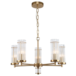 Люстра Rivoli   2074-305 5 х Е14 40 Вт классика