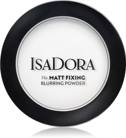 IsaDora Matt Fixing Blurring Powder - Прозрачная матирующая пудра для идеального образа, 9 g