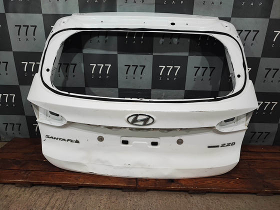 Крышка багажника Hyundai Santa Fe 4 (TM) 18-23 Б/У Оригинал 72800S1100