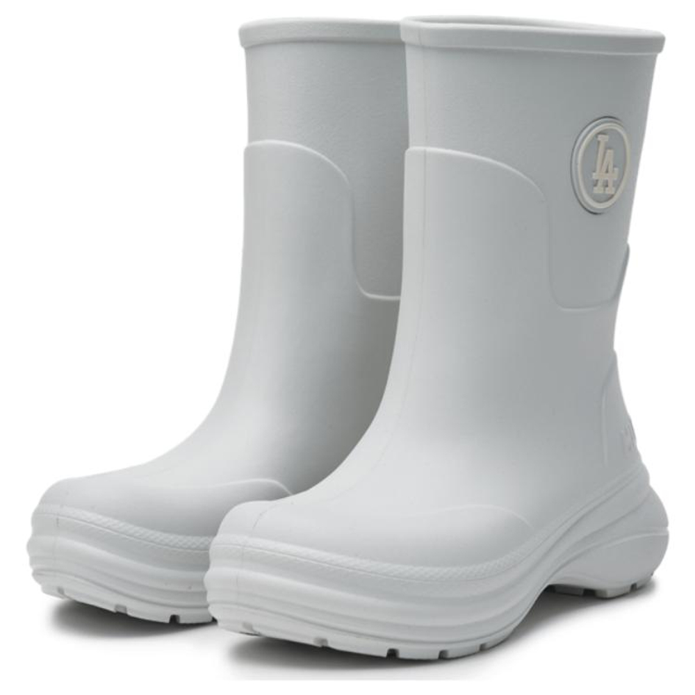 MLB Los Angeles Dodgers Waterproof And Wear resistant Rain Boots Women"s Gray