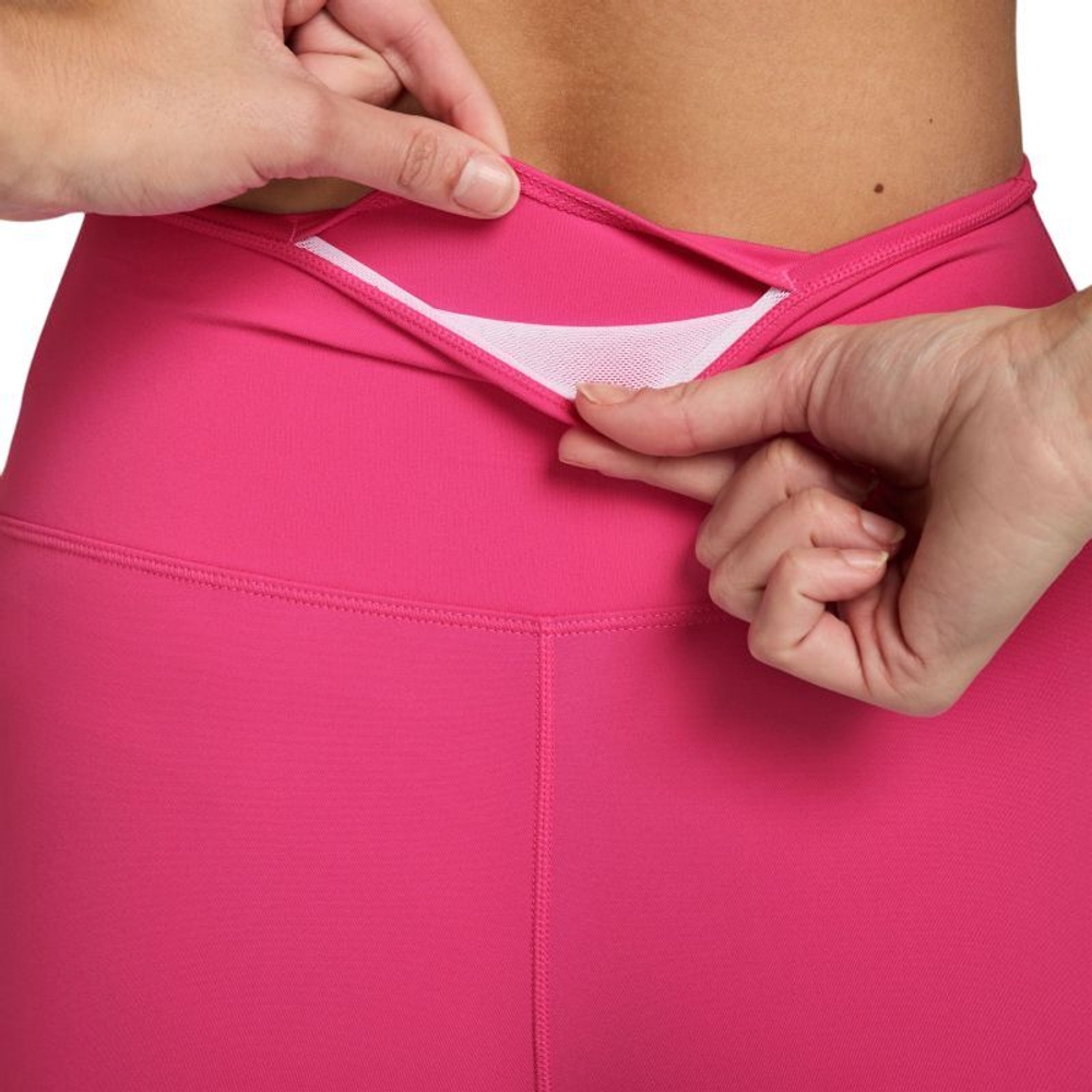 Леггинсы Nike One High Waist Full Length - rush pink/white