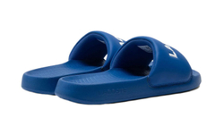 Шлепанцы Lacoste Serve Slide 1.0 - синие/белые