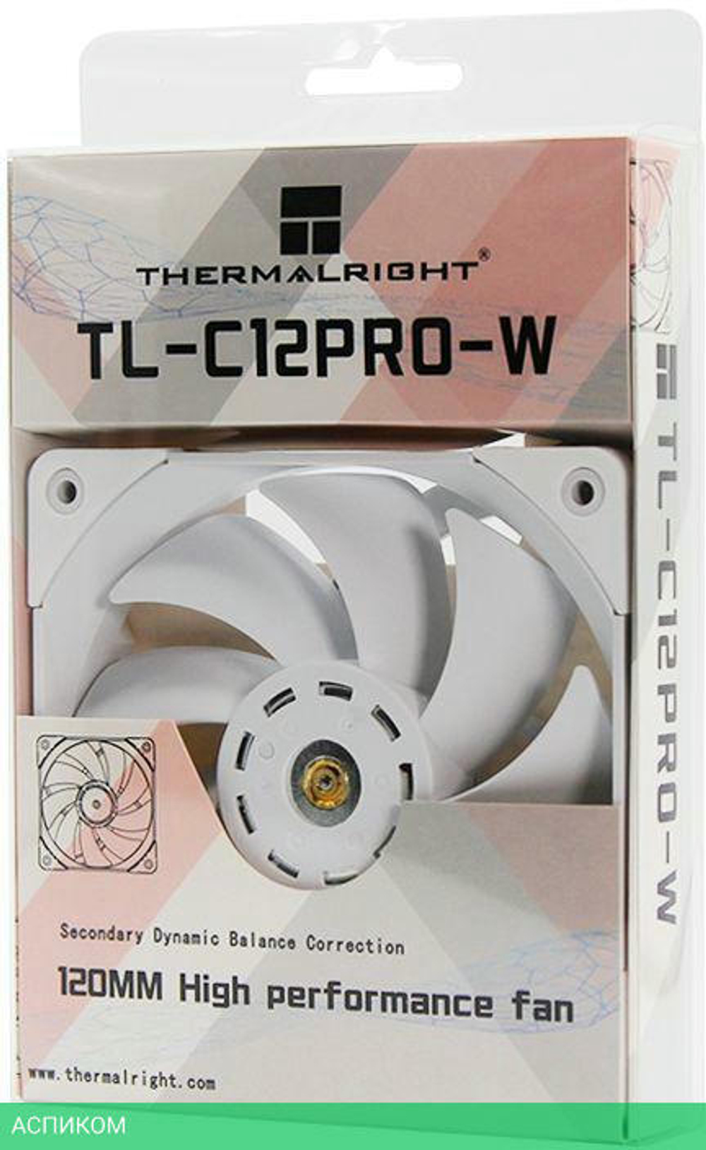 Вентилятор для корпуса Thermalright TL-C12-PRO-W белый