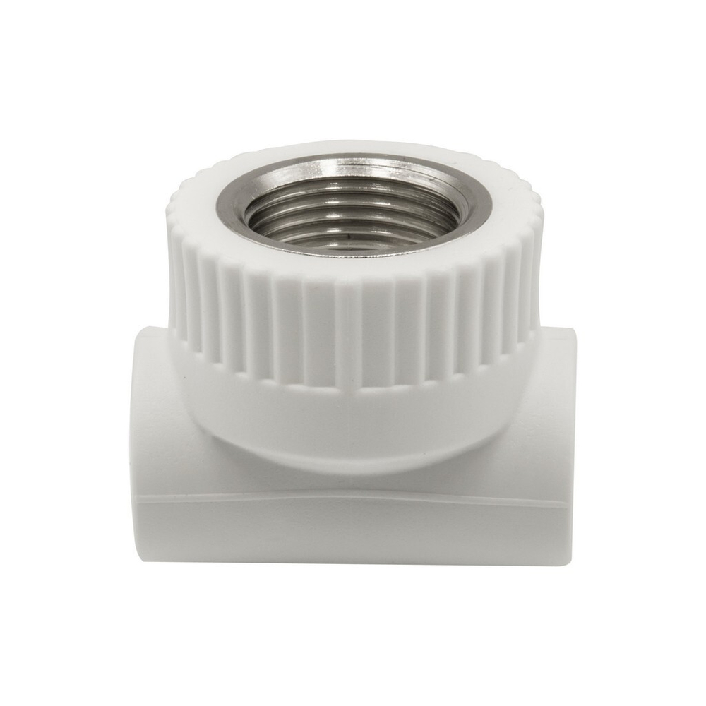 Тройник комб. вн 20х3/4''х20 EVER® plast  БЕЛЫЙ (Россия)