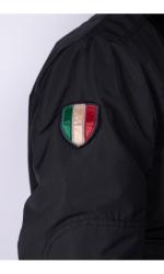 Куртка с воротником из меха AERONAUTICA MILITARE