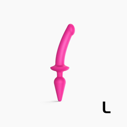 Фаллоимитатор Strap-On-Me Switch Plug-In Semi-Realistic фуксия L