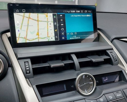 Магнитола для Lexus NX200, NX300 2017-2021 (штатный 360) - Carsys LEX-NXM+LVDS на Android 10, 8/128Гб, CarPlay, 4G SIM-слот