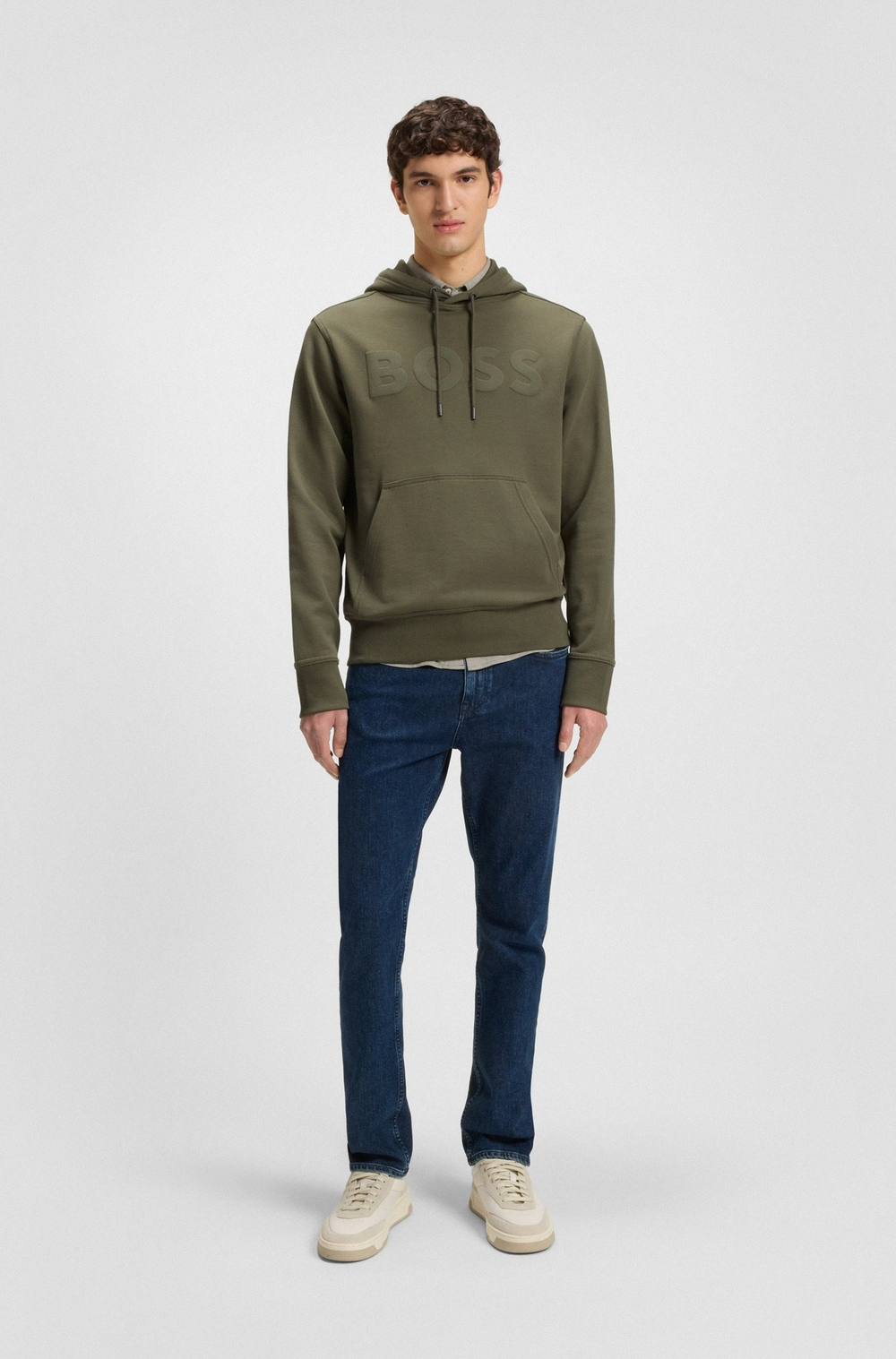 Худи мужское BOSS Webasic_hood