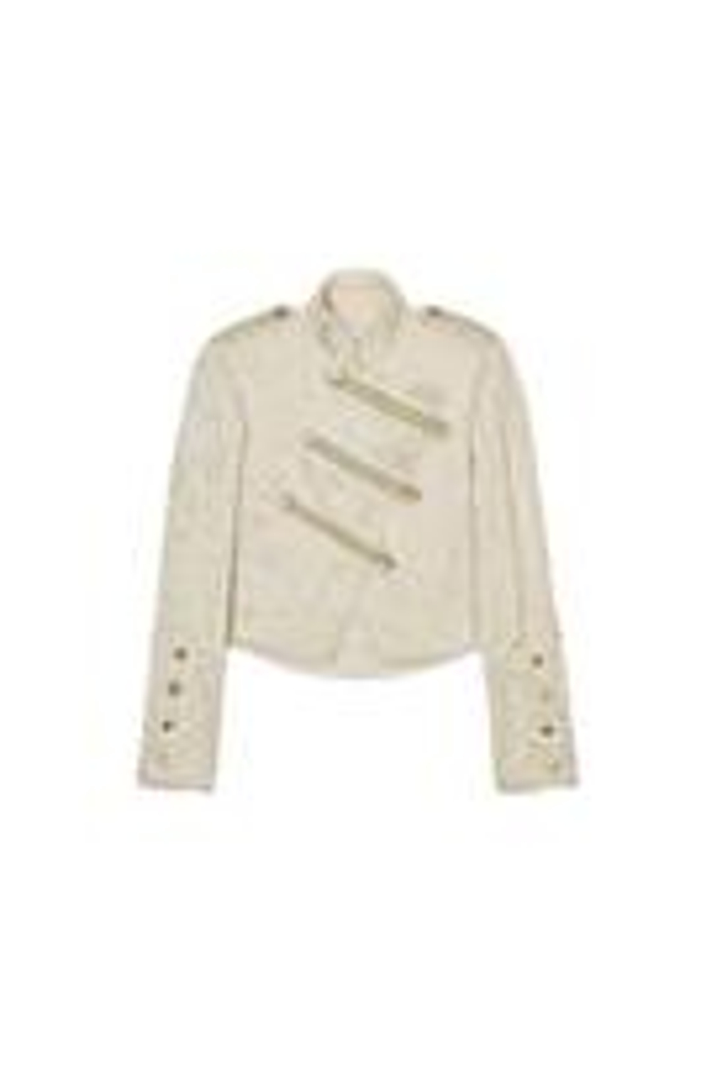 ZARA КОРОТКАЯ ЖАККАРДОВАЯ КУРТКА ZW COLLECTION LIMITED EDITION, БЕЖЕВЫЙ