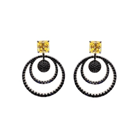 Серьги Circle