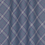 Тонкая кашемировая клетка в оттенках пыльно-голубого и сиреневым акцентом