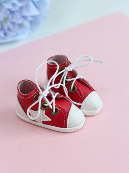 Красные кеды для куклы Paola Reina 32-34 см