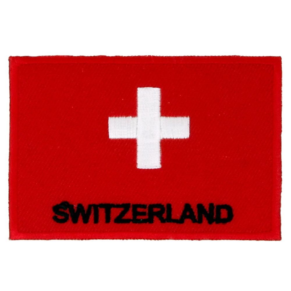 Нашивка Флаг Швейцарии 50*70 Switzerland