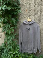 Худи Miracle Apparel Surf Eagle вареный серое