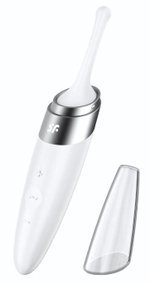 Белый точечный стимулятор Twirling Delight (Цвет: белый)