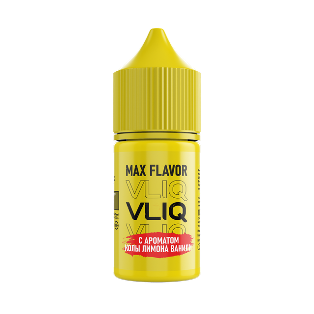 VLIQ Max Flavor 27 мл - Кола Лимон Ваниль (0 мг)