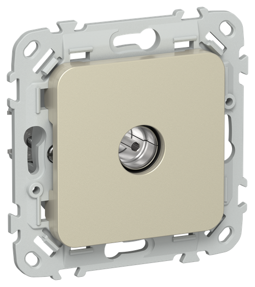 FLITE Розетка TV экранированная оконечная тип M РТВм-1-1-1-ФлШ шампань IEK