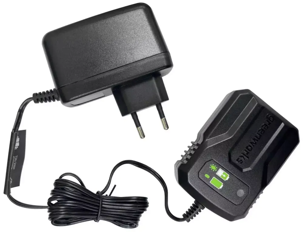 Комплект: Аккумулятор Greenworks G40B2, 2926907,40v, 2 А·ч + Зарядное устройство Greenworks ,(слайдер) 2946507,40v, 2A