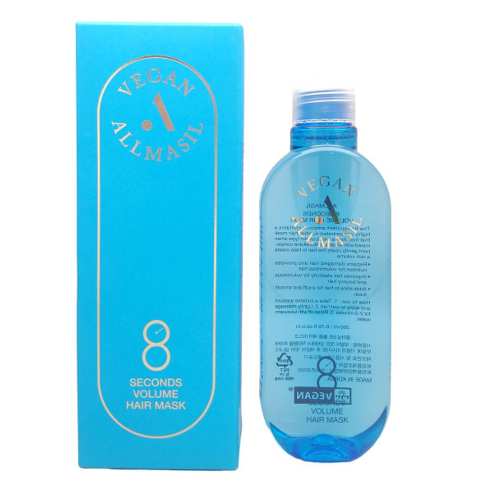 ALLMASIL 8 Seconds Volume Hair Mask Маска для объёма волос 350ml
