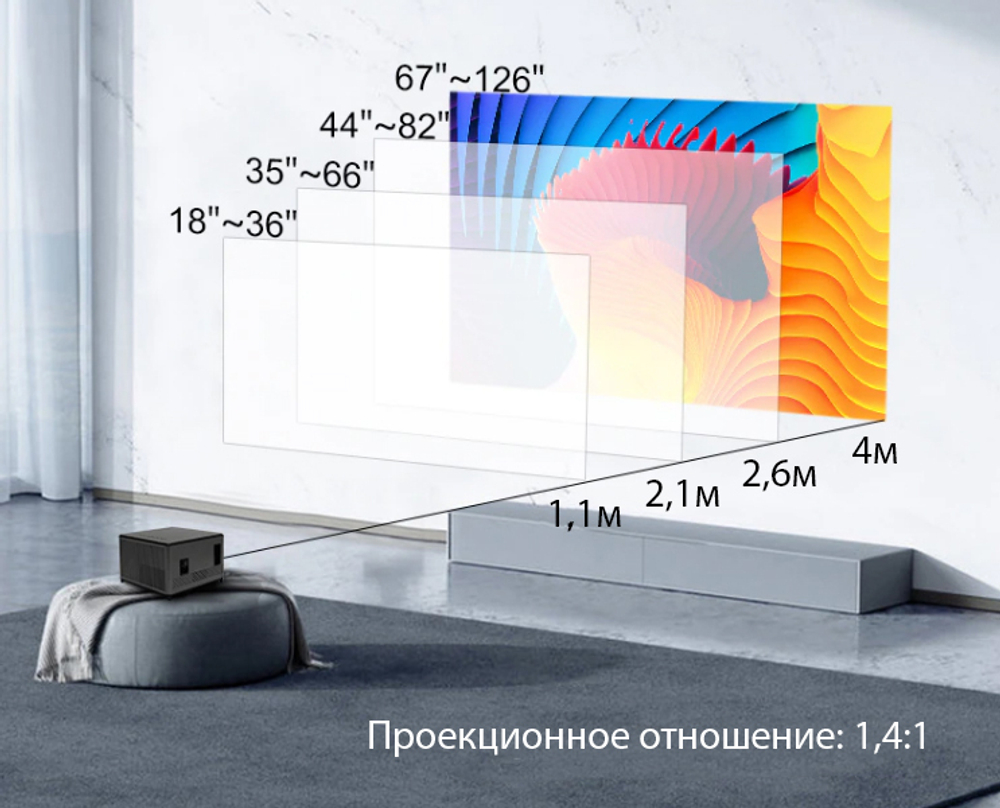 Проектор TouYinger T10W
